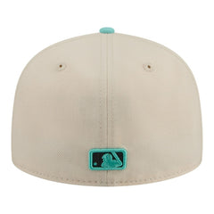 San Francisco Giants Two-Tone Color Pack 59FIFTY Fitted Hat - Light Beige/Turquoise | New Era
