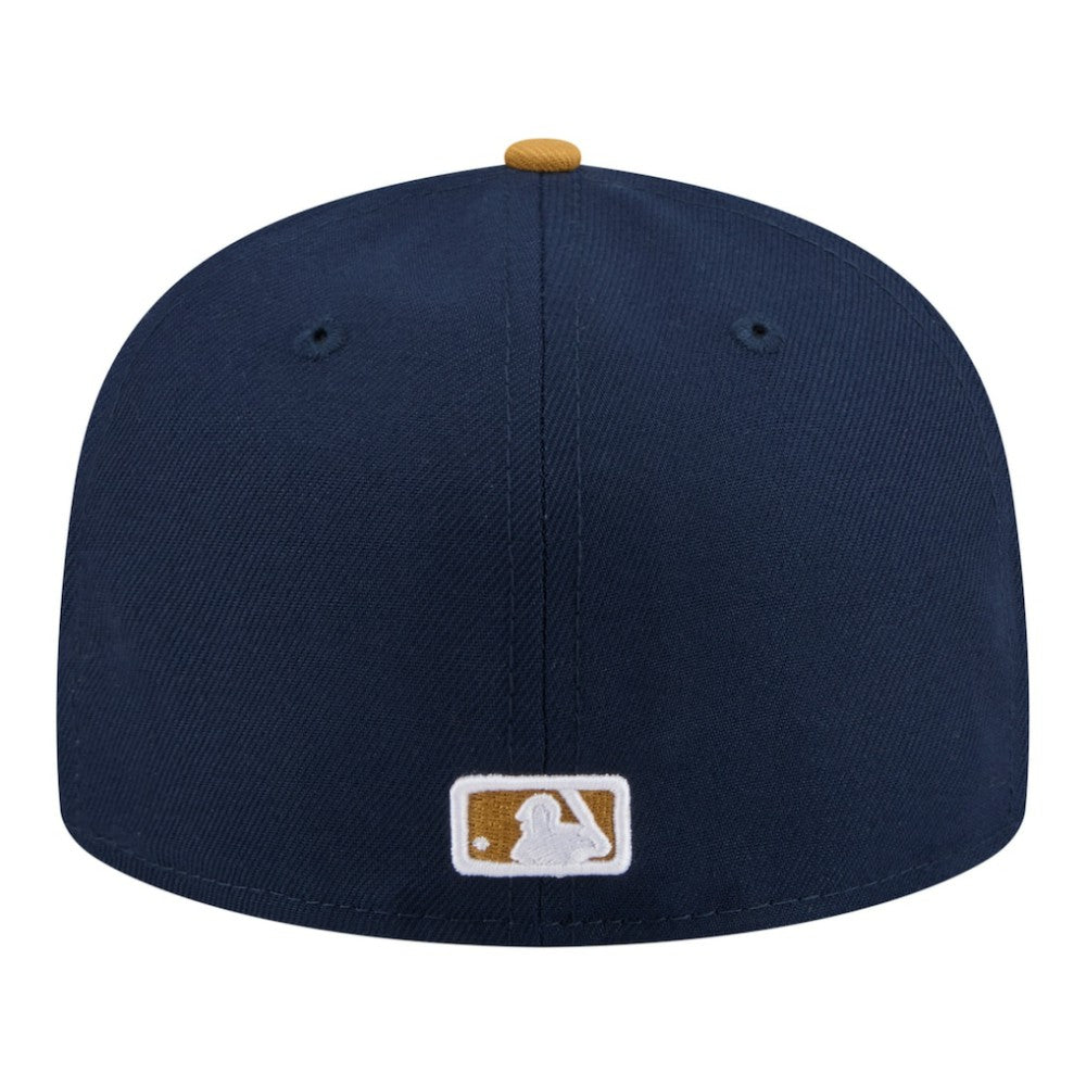 San Francisco Giants Two-Tone Color Pack 59FIFTY Fitted Hat - Navy/Khaki | New Era