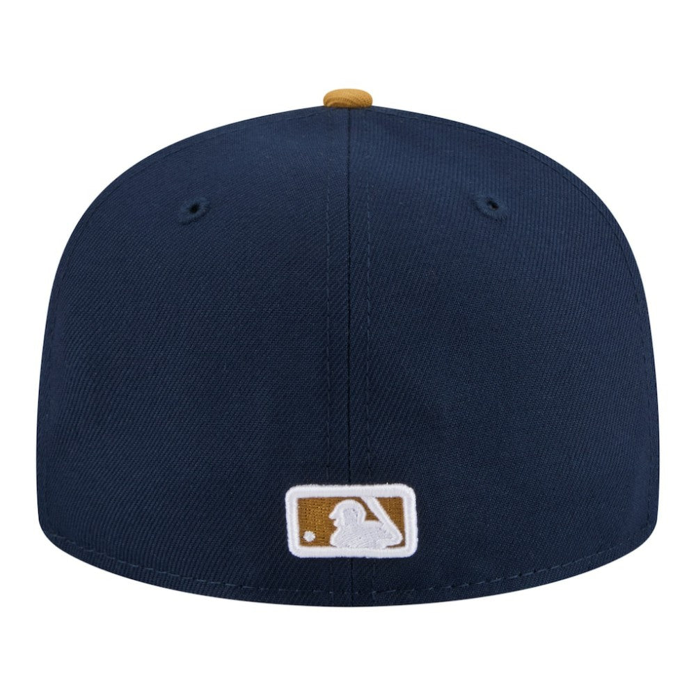 Seattle Mariners Two-Tone Color Pack 59FIFTY Fitted Hat - Navy/Khaki | New Era