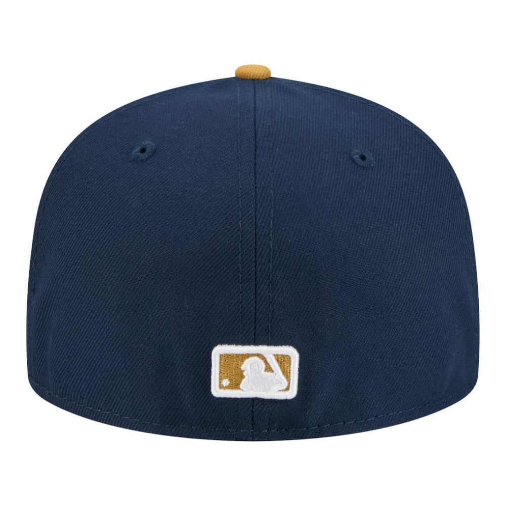 Washington Nationals Two-Tone Color Pack 59FIFTY Fitted Hat - Navy/Khaki | New Era