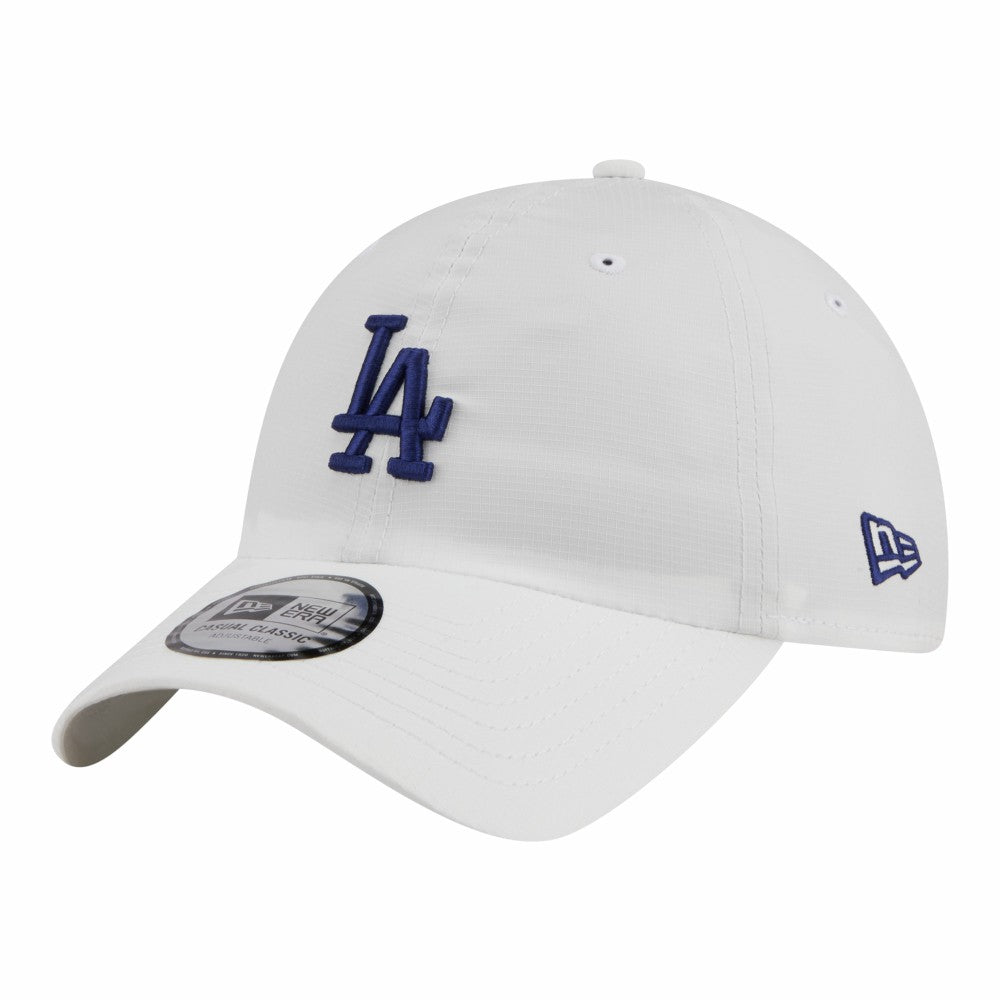 Los Angeles Dodgers Ripstop Casual Classic Adjustable Hat - White | New Era