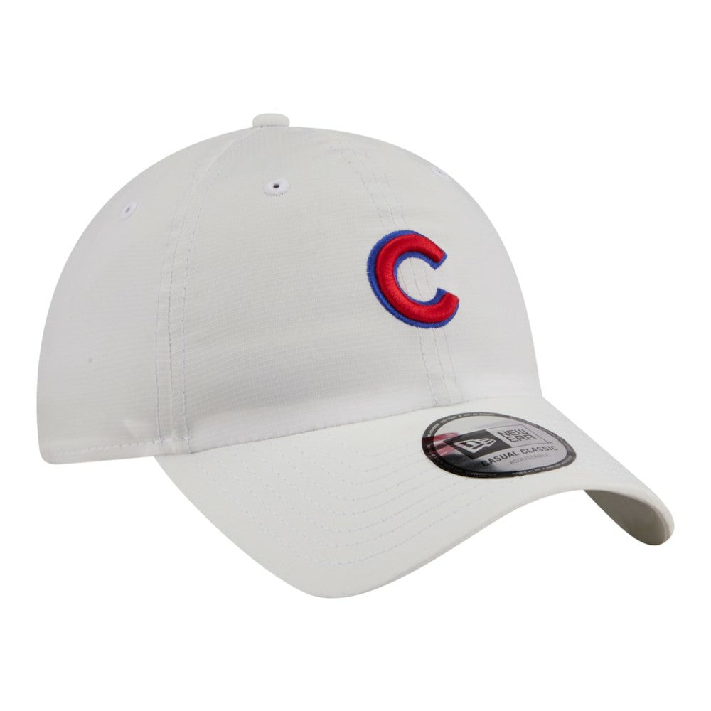 Chicago Cubs Ripstop Casual Classic Adjustable Hat - White | New Era