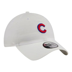 Chicago Cubs Ripstop Casual Classic Adjustable Hat - White | New Era