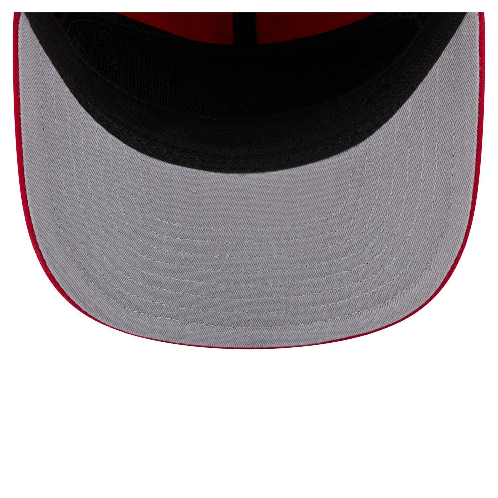Los Angeles Angels Stacked 19TWENTY Adjustable Hat - Red | New Era