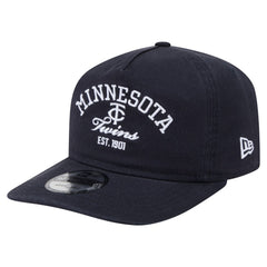 Minnesota Twins Stacked 19TWENTY Adjustable Hat - Navy | New Era