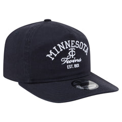 Minnesota Twins Stacked 19TWENTY Adjustable Hat - Navy | New Era