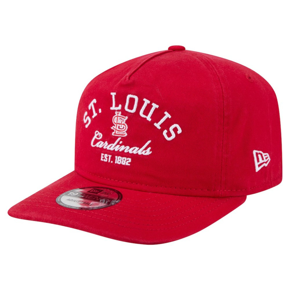 St. Louis Cardinals Stacked 19TWENTY Adjustable Hat - Red | New Era