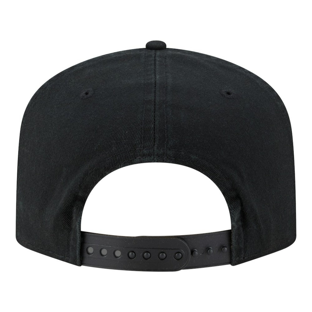 Chicago White Sox Stacked 19TWENTY Adjustable Hat - Black | New Era