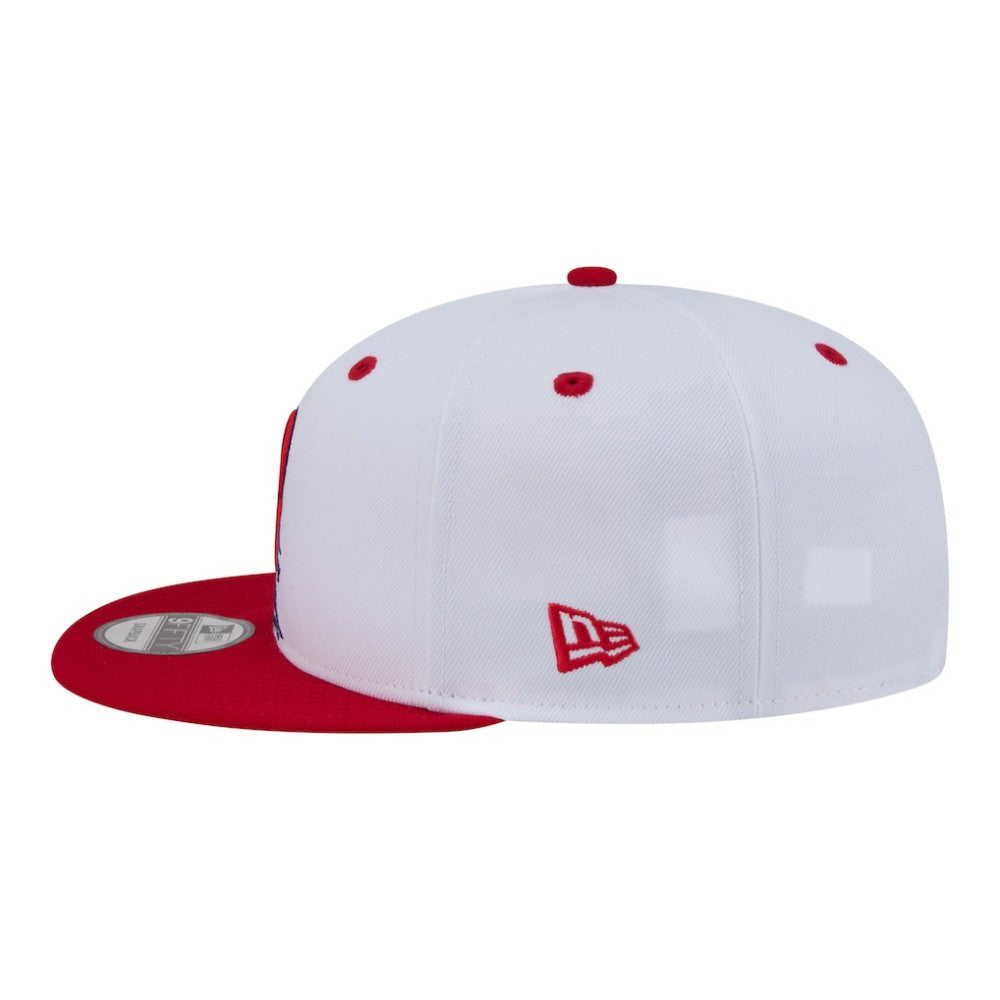 Philadelphia Phillies 9FIFTY Snapback Hat - White/Red | New Era