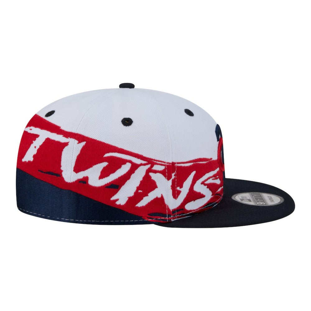 Minnesota Twins 9FIFTY Snapback Hat - White/Navy | New Era