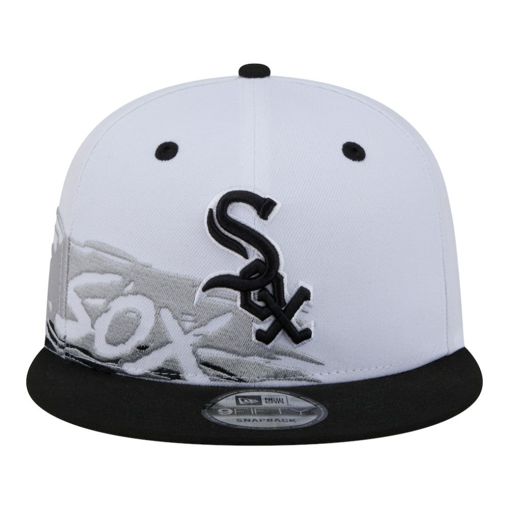 Chicago White Sox 9FIFTY Snapback Hat - White/Black | New Era
