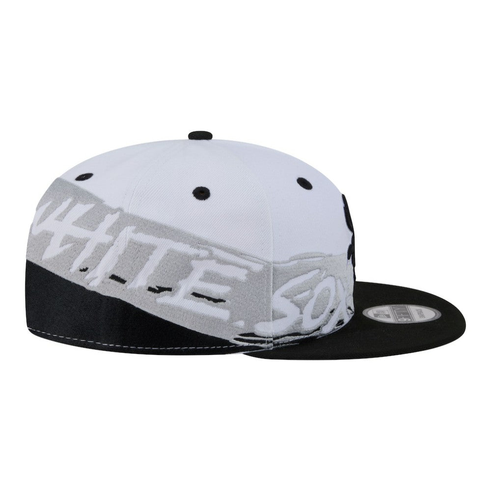 Chicago White Sox 9FIFTY Snapback Hat - White/Black | New Era