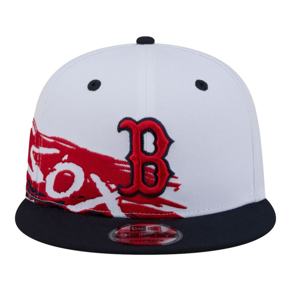 Boston Red Sox 9FIFTY Snapback Hat - White/Navy | New Era