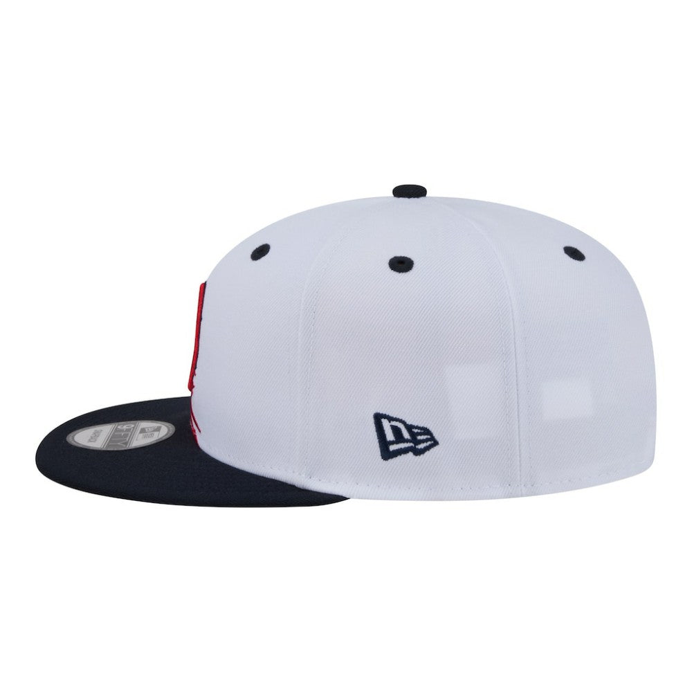 Boston Red Sox 9FIFTY Snapback Hat - White/Navy | New Era