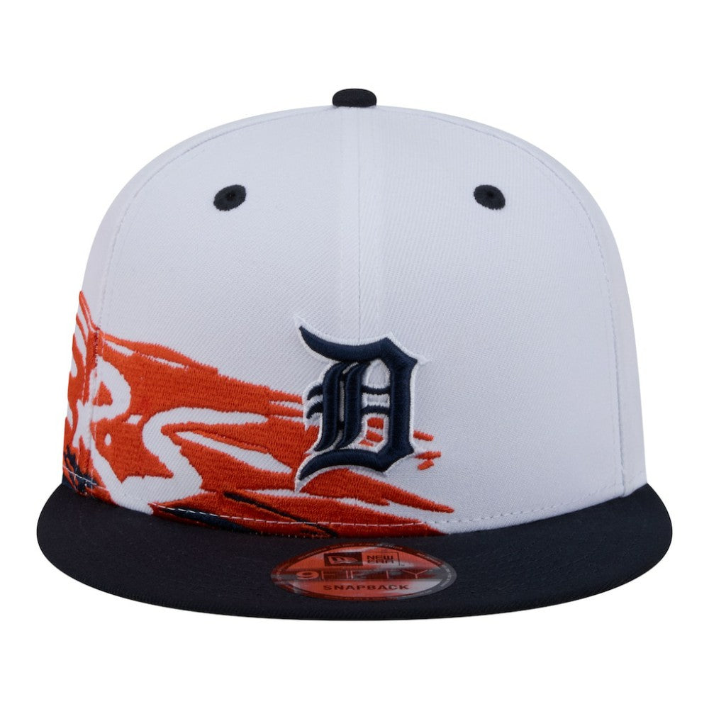 Detroit Tigers 9FIFTY Snapback Hat - White/Navy | New Era