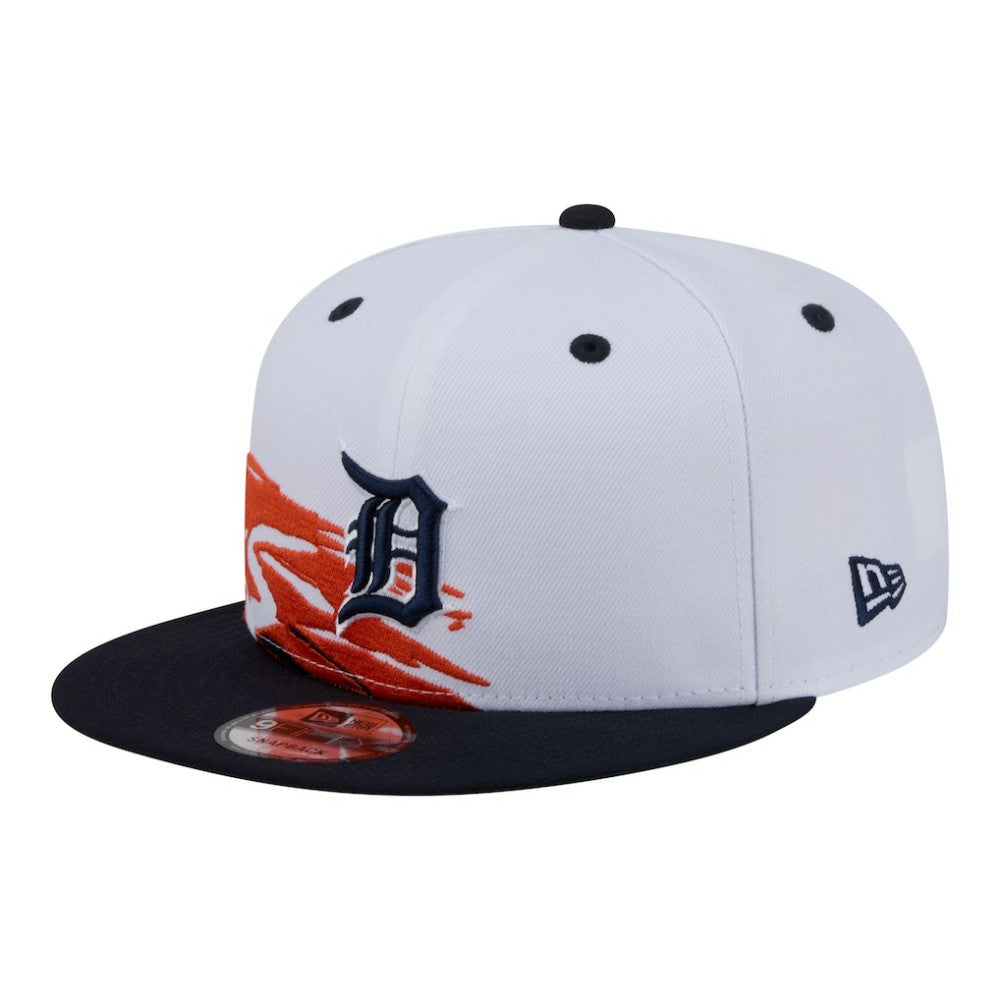 Detroit Tigers 9FIFTY Snapback Hat - White/Navy | New Era