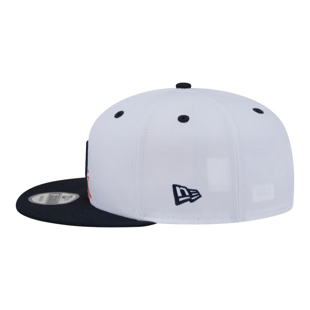 Detroit Tigers 9FIFTY Snapback Hat - White/Navy | New Era