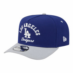 Los Angeles Dodgers Arched A-Frame 9FIFTY Adjustable Hat - Royal/Gray | New Era