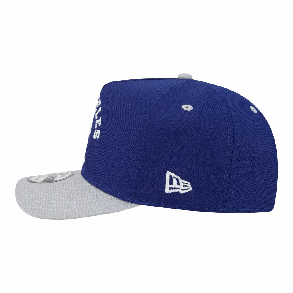 Los Angeles Dodgers Arched A-Frame 9FIFTY Adjustable Hat - Royal/Gray | New Era