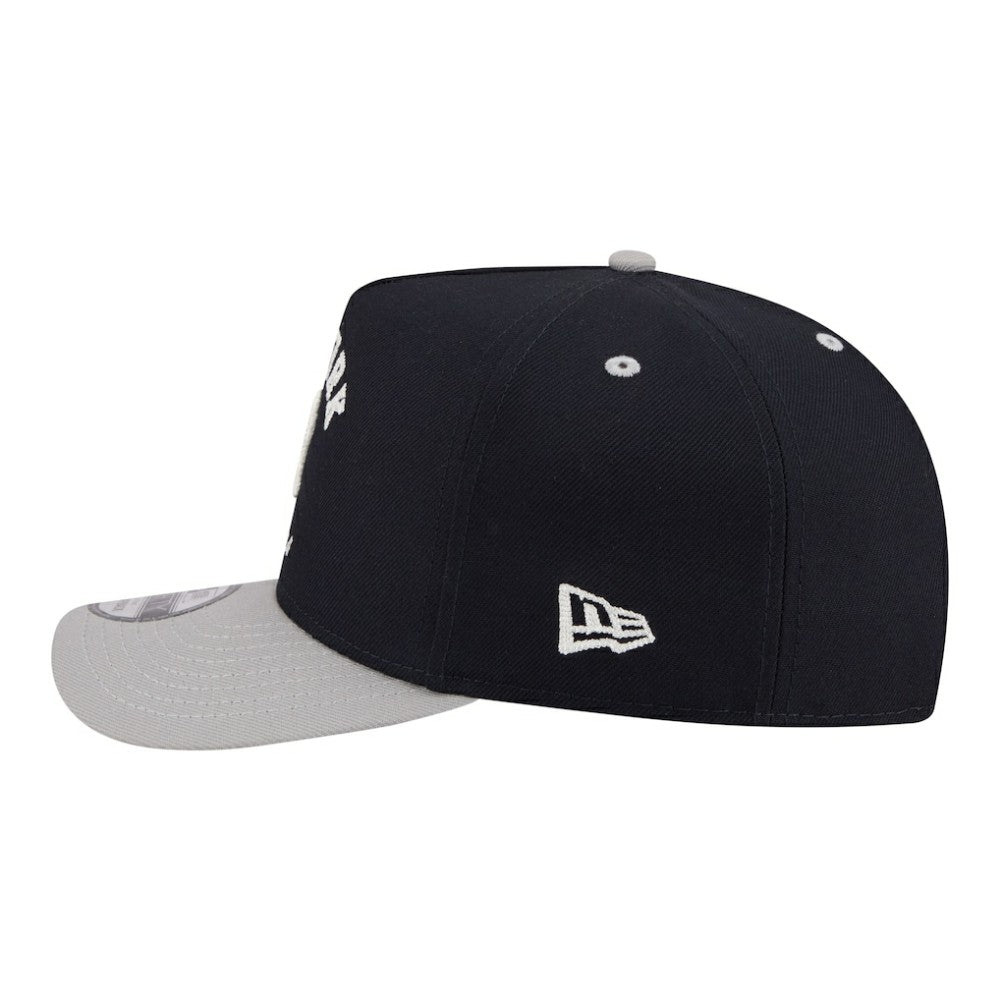 New York Yankees Arched A-Frame 9FIFTY Adjustable Hat - Navy | New Era