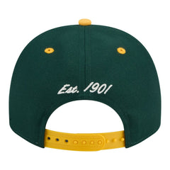 Athletics Arched A-Frame 9FIFTY Adjustable Hat - Green | New Era