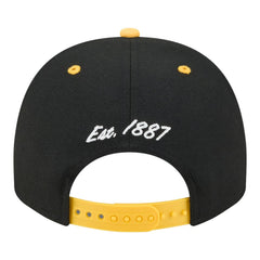 Pittsburgh Pirates Arched A-Frame 9FIFTY Adjustable Hat - Black/Gold | New Era