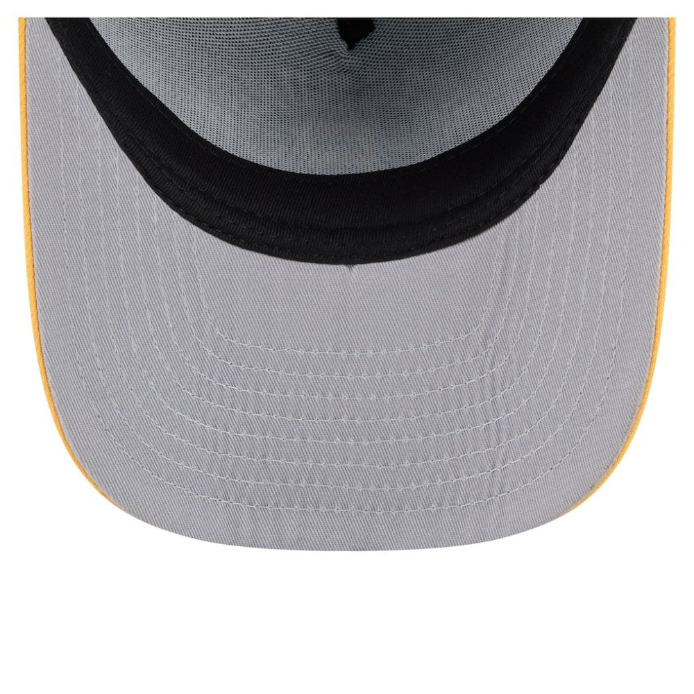 Pittsburgh Pirates Arched A-Frame 9FIFTY Adjustable Hat - Black/Gold | New Era