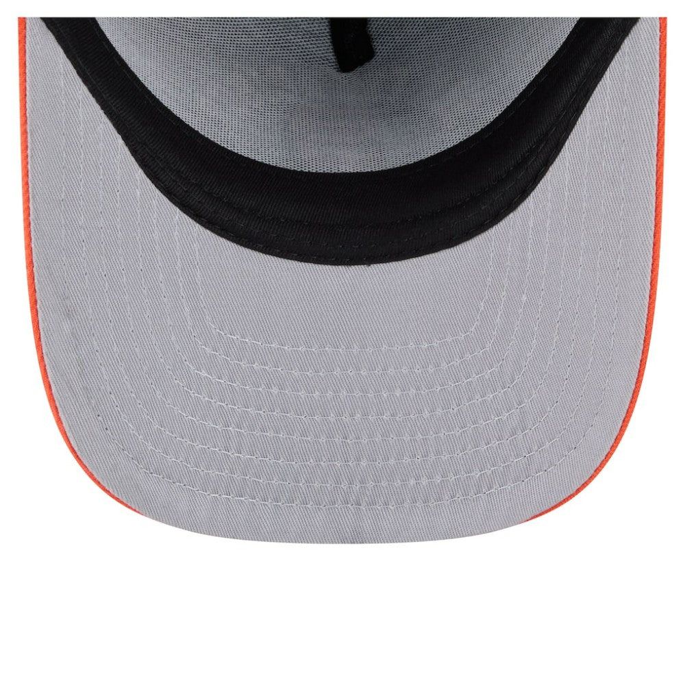 San Francisco Giants Arched A-Frame 9FIFTY Adjustable Hat - Black/Orange | New Era