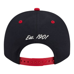 Boston Red Sox Arched A-Frame 9FIFTY Adjustable Hat - Navy/Red | New Era