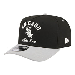 Chicago White Sox Arched A-Frame 9FIFTY Adjustable Hat - Black | New Era
