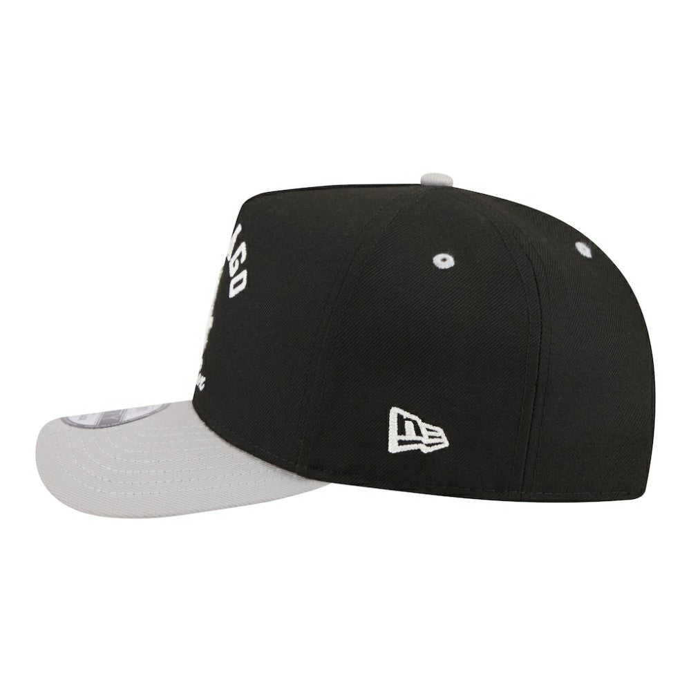 Chicago White Sox Arched A-Frame 9FIFTY Adjustable Hat - Black | New Era
