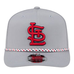 St. Louis Cardinals Sport Rope 9SEVENTY Adjustable Hat - Gray | New Era