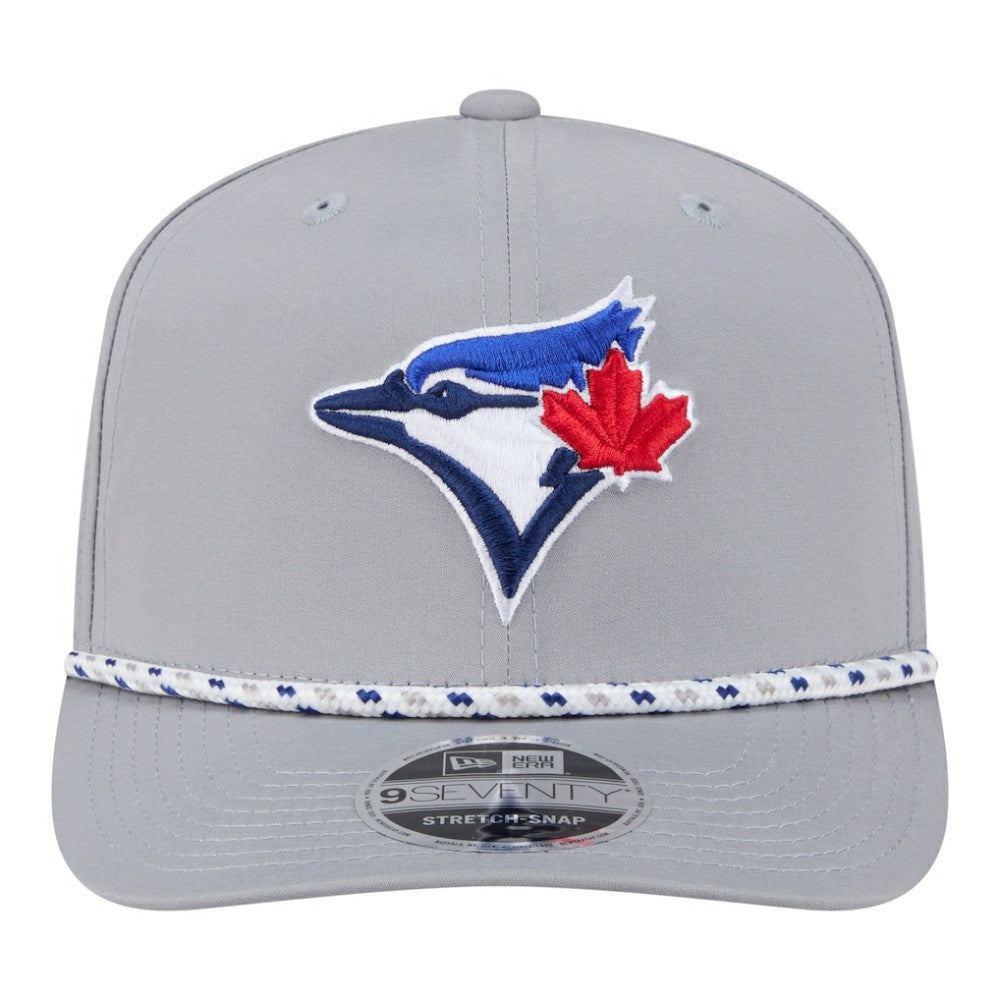 Toronto Blue Jays Sport Rope 9SEVENTY Adjustable Hat - Gray | New Era