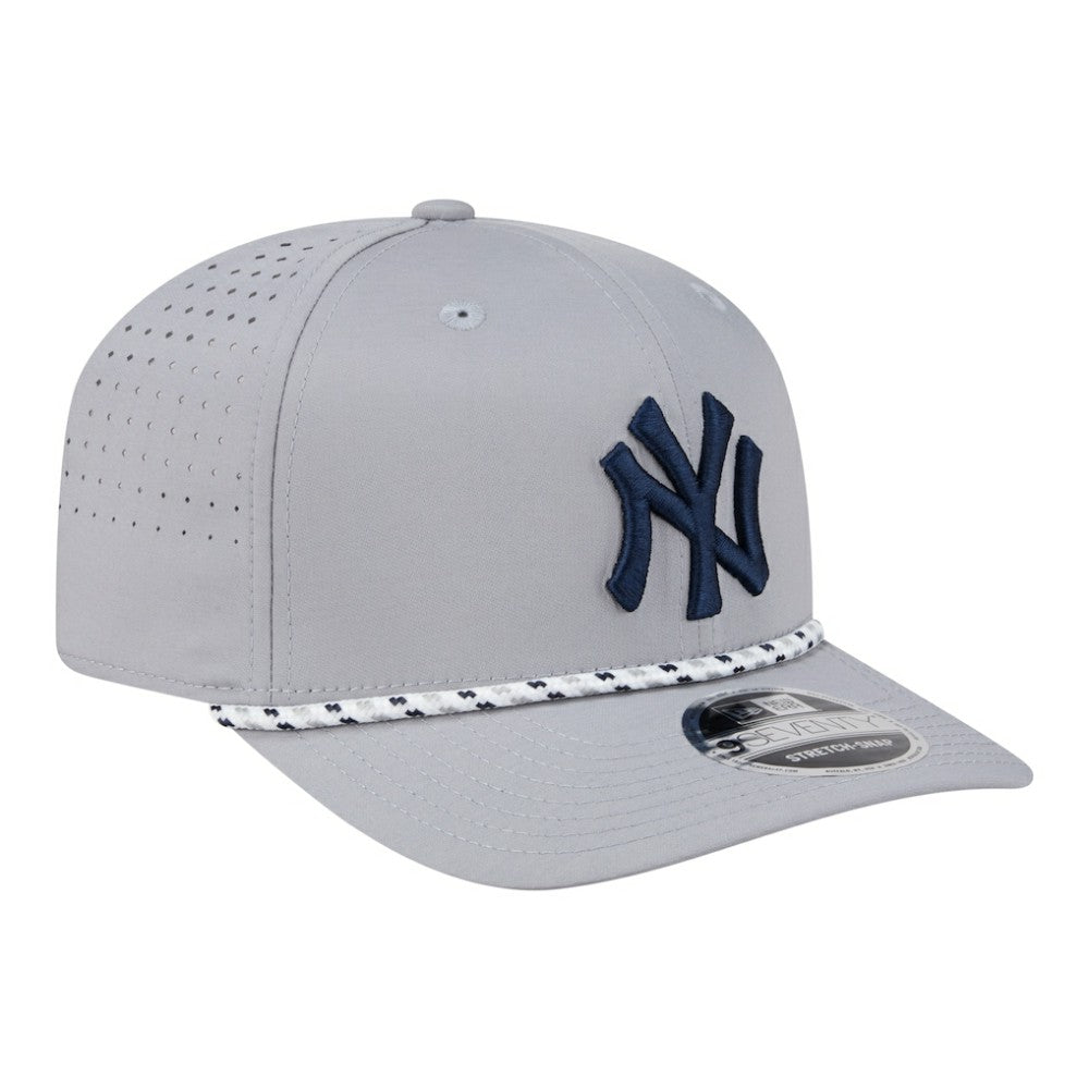 New York Yankees Sport Rope 9SEVENTY Adjustable Hat - Gray | New Era
