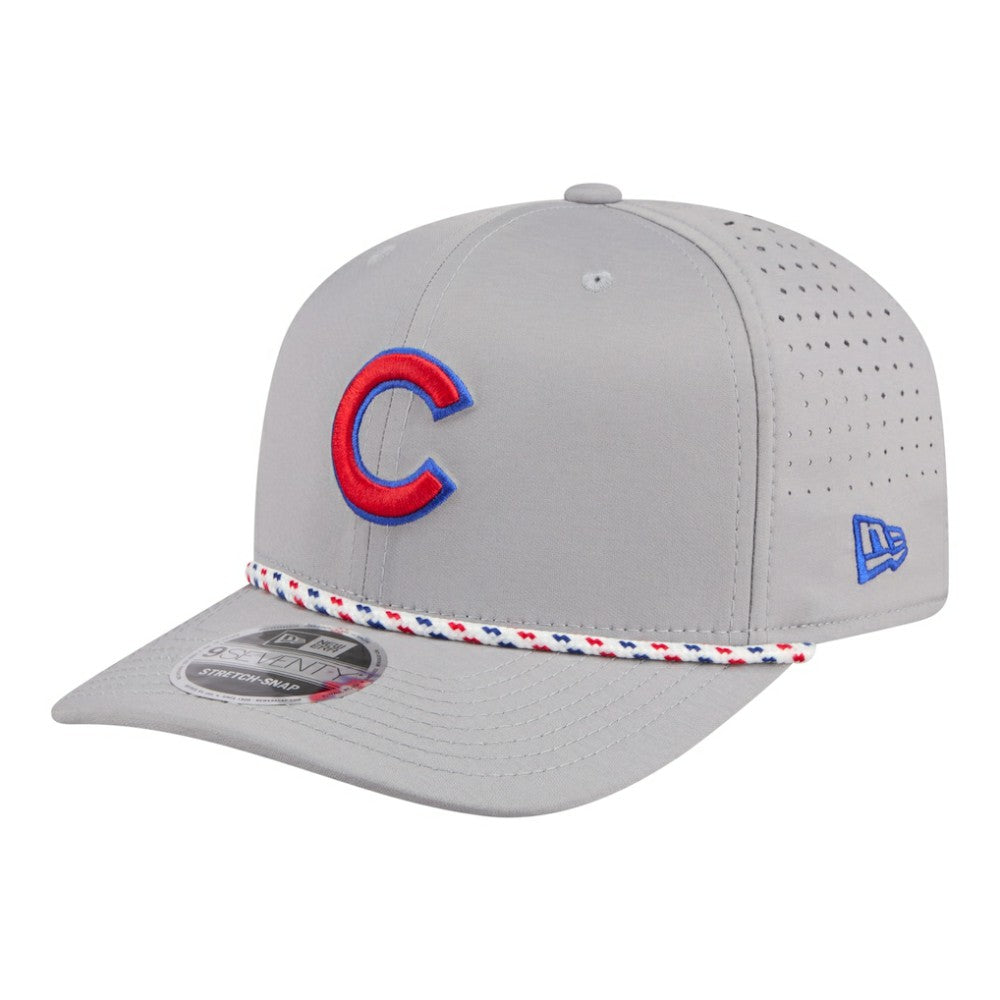 Chicago Cubs Sport Rope 9SEVENTY Adjustable Hat - Gray | New Era