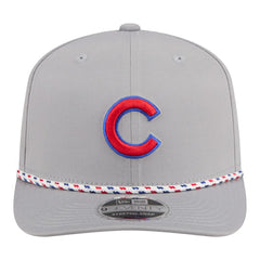 Chicago Cubs Sport Rope 9SEVENTY Adjustable Hat - Gray | New Era
