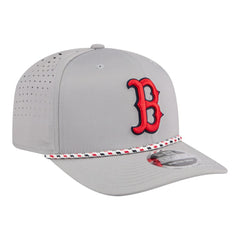 Boston Red Sox Sport Rope 9SEVENTY Adjustable Hat - Gray | New Era