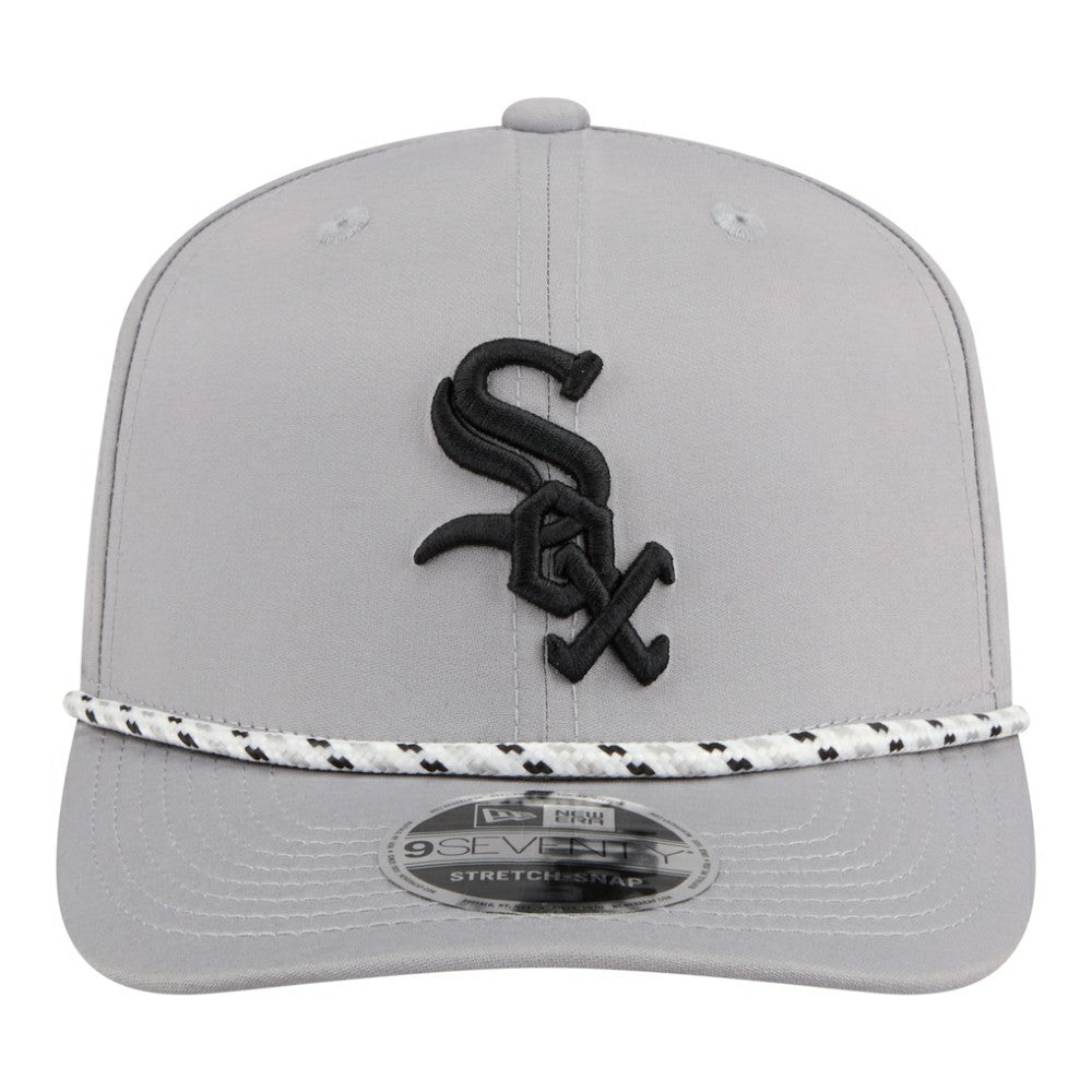 Chicago White Sox Sport Rope 9SEVENTY Adjustable Hat - Gray | New Era