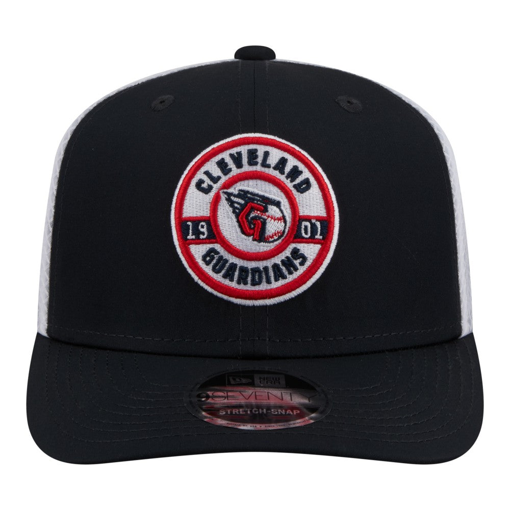 Cleveland Guardians Active 9SEVENTY Adjustable Trucker Hat - Navy | New Era
