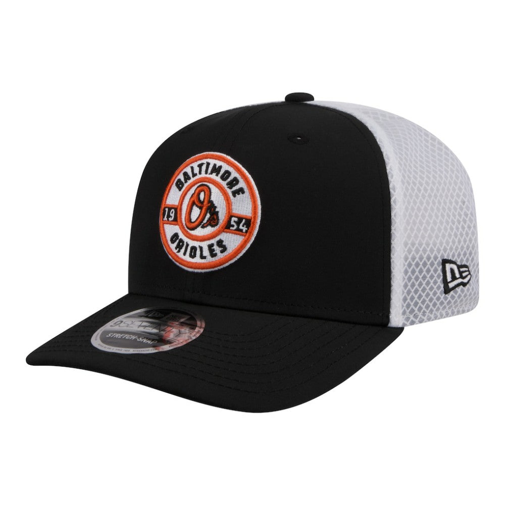 Baltimore Orioles Active 9SEVENTY Adjustable Trucker Hat - Black | New Era