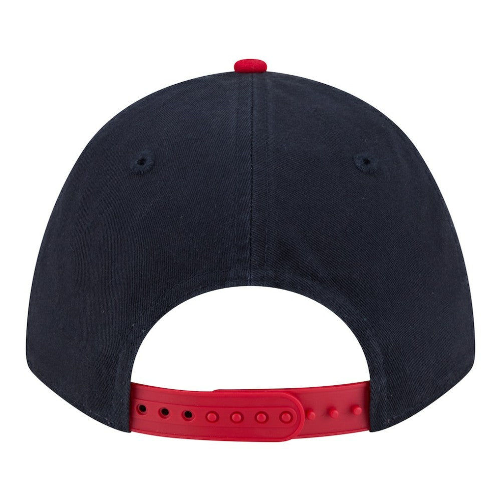Boston Red Sox Team Loyal 9FORTY M-Crown Adjustable Hat - Navy/Red | New Era