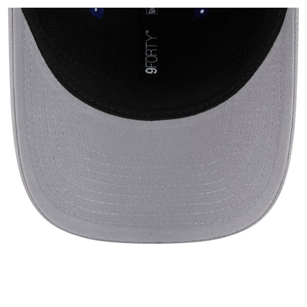 Los Angeles Dodgers Team Loyal 9FORTY M-Crown Adjustable Hat - Royal/Gray | New Era