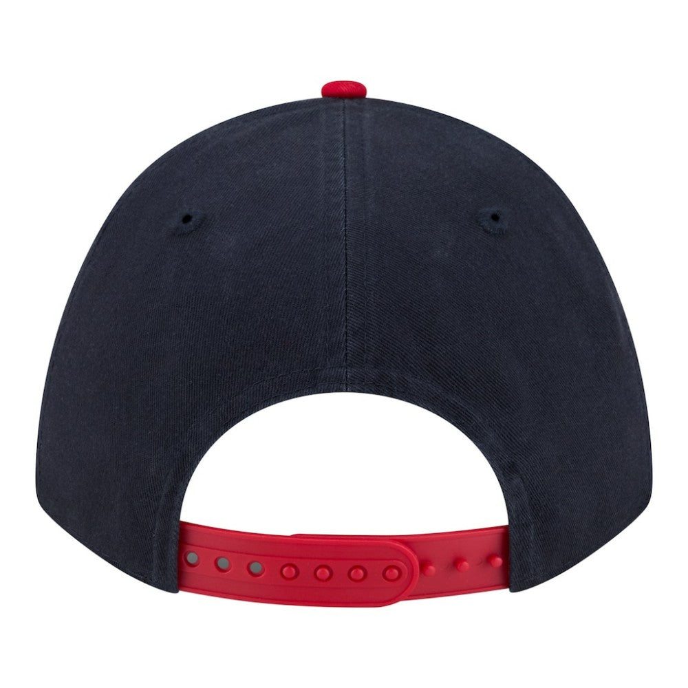 St. Louis Cardinals Team Loyal 9FORTY M-Crown Adjustable Hat - Navy/Red | New Era