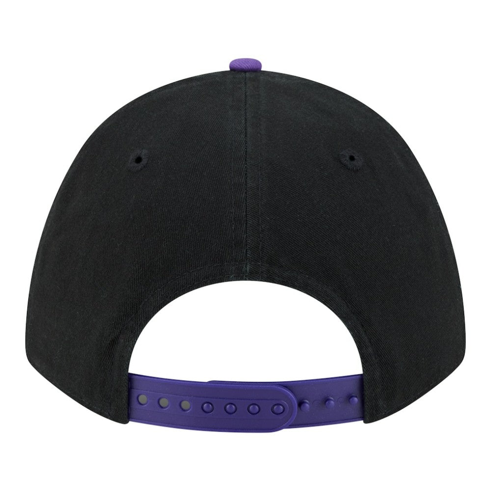 Colorado Rockies Team Loyal 9FORTY M-Crown Adjustable Hat - Black/Purple | New Era