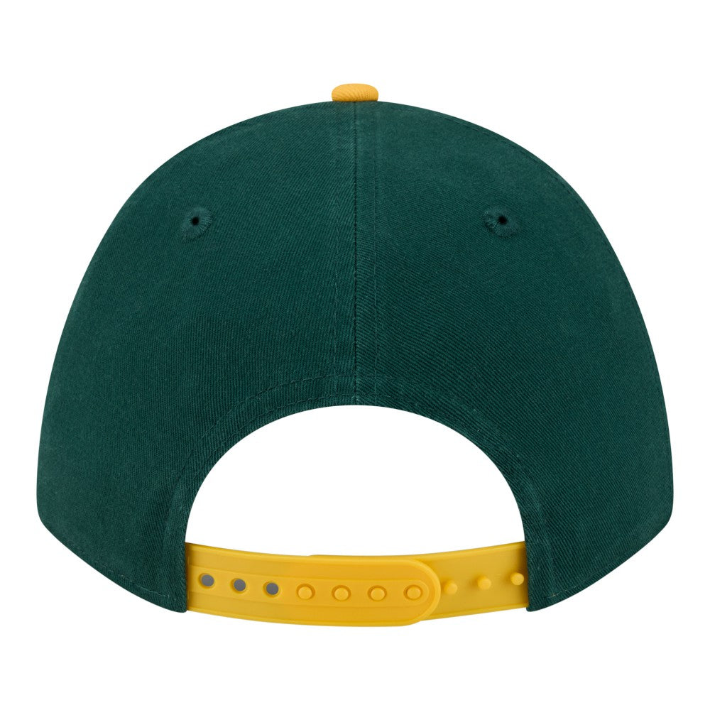 Athletics Team Loyal 9FORTY M-Crown Adjustable Hat - Green/Gold | New Era