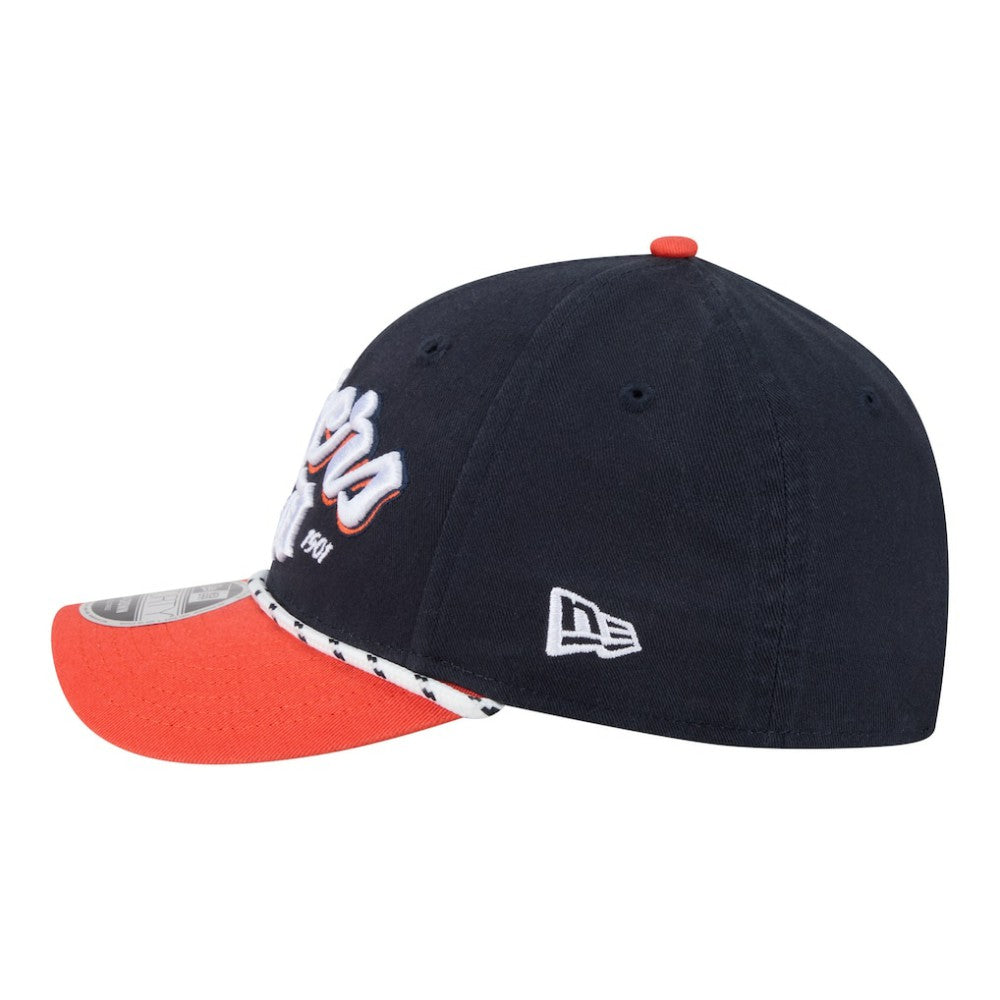 Detroit Tigers Team Loyal 9FORTY M-Crown Adjustable Hat - Navy/Orange | New Era