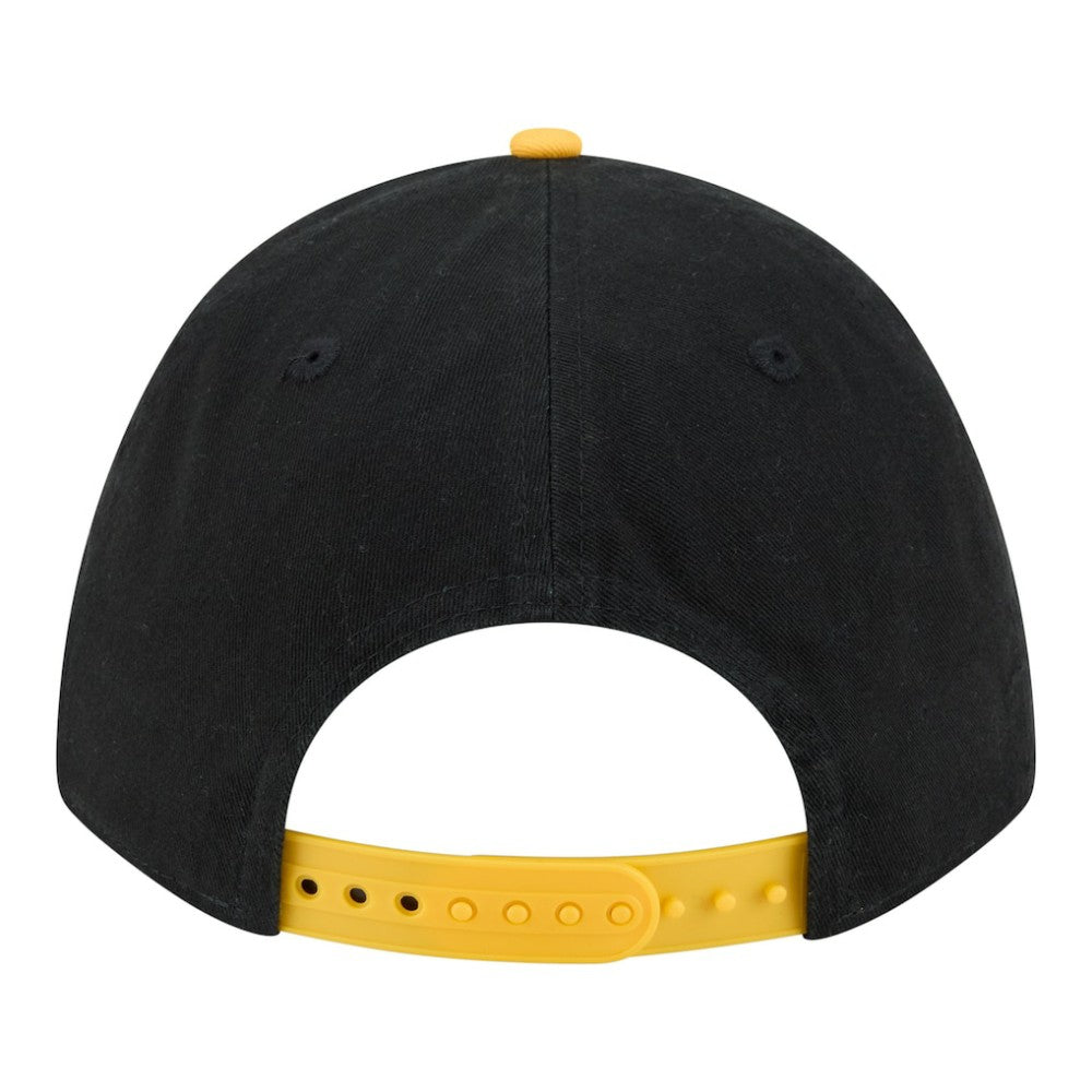 Pittsburgh Pirates Team Loyal 9FORTY M-Crown Adjustable Hat - Black/Gold | New Era