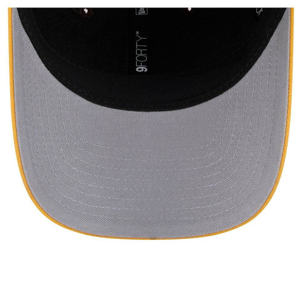 San Diego Padres Team Loyal 9FORTY M-Crown Adjustable Hat - Brown/Gold | New Era