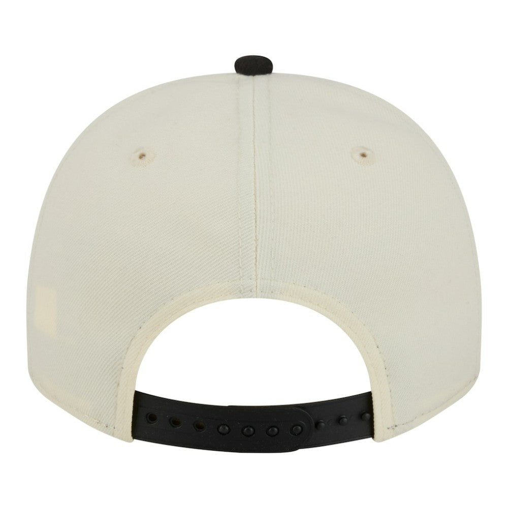 Chicago White Sox Throwback Tri-Hit A-Frame 9FIFTY Adjustable Hat - Cream | New Era