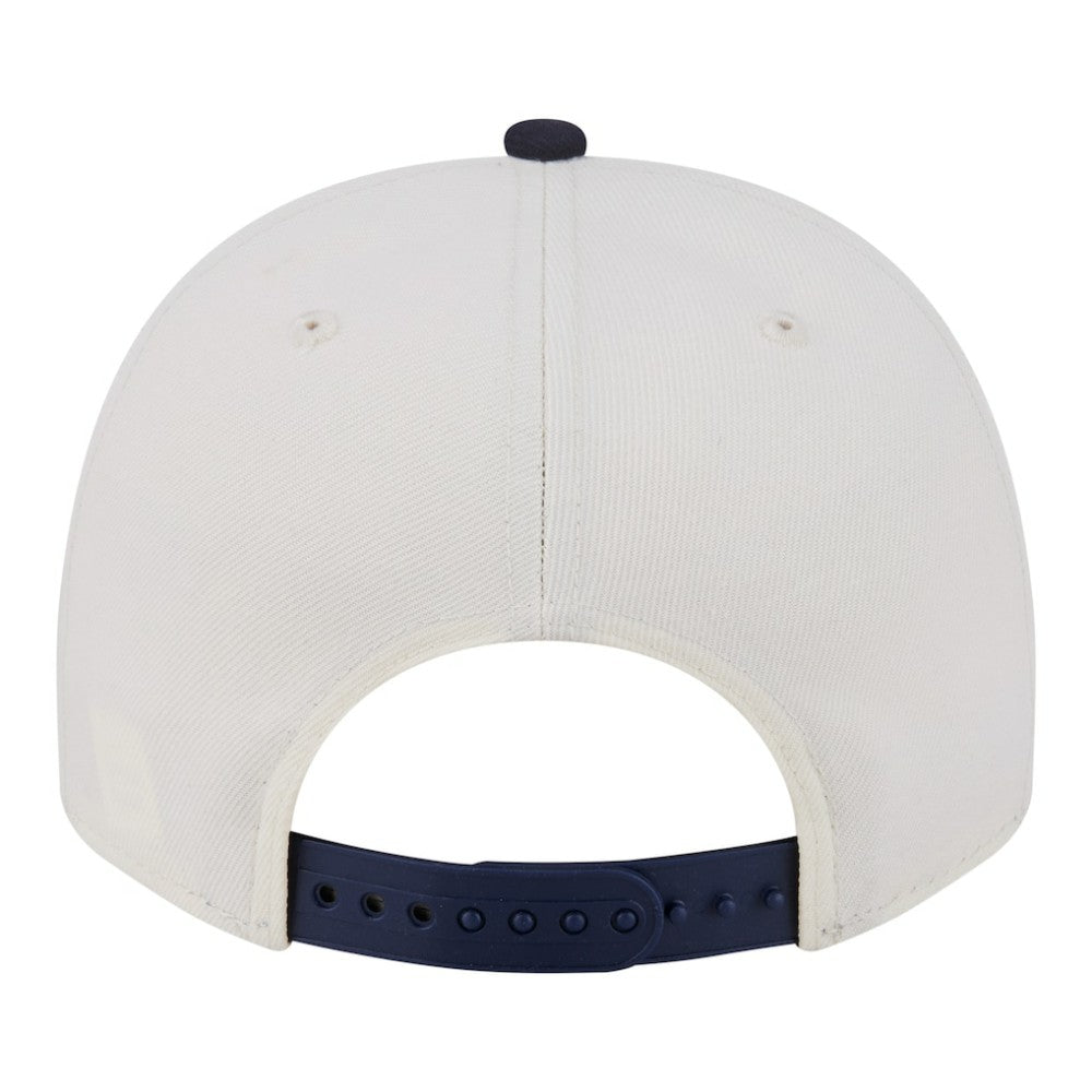 Minnesota Twins Throwback Tri-Hit A-Frame 9FIFTY Adjustable Hat - Cream | New Era